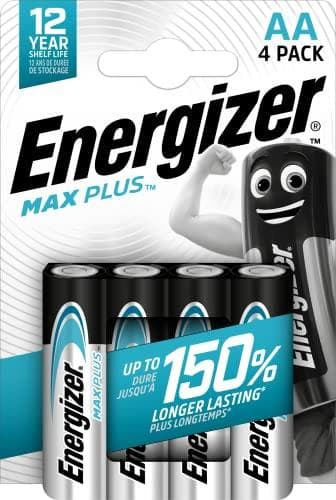 EN MP 4XAA - Max Plus alkalisk batteri AA Mignon 4-pack - batteri (E303321800)