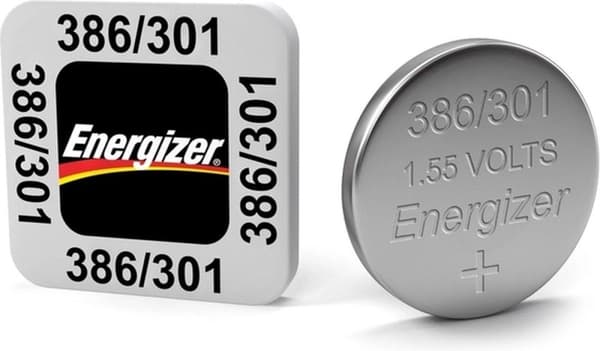 Energizer 301/386 Engangsbatteri Sølvoxid (S) 1,55 V