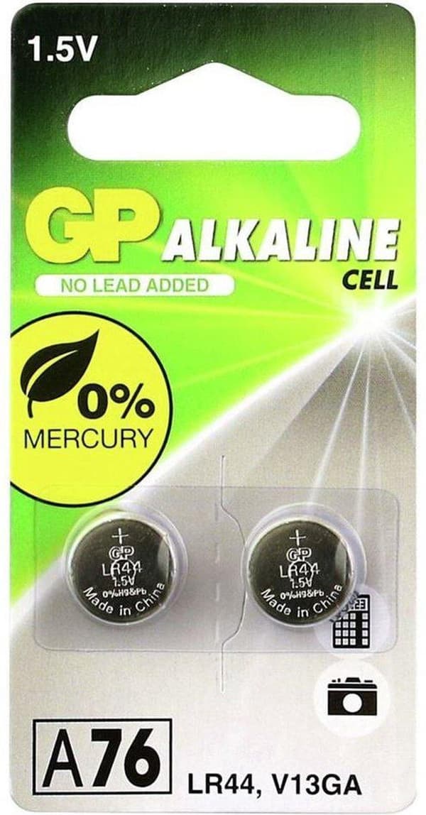 GP LR44 knapcelle alkalisk batteri