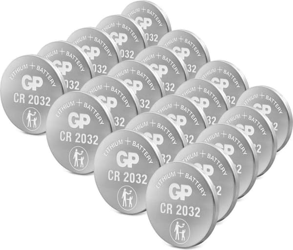 CR2032 Knapcelle Lithium 3 V GP batterier GPCR2032-2CPU20 20 stk.