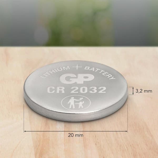 CR2032 Knapcelle Lithium 3 V GP batterier GPCR2032-2CPU20 20 stk.