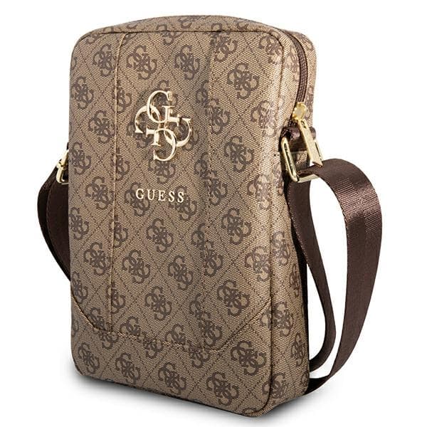 Guess 4G Big Metal Logo Tablet Bag (Brun)