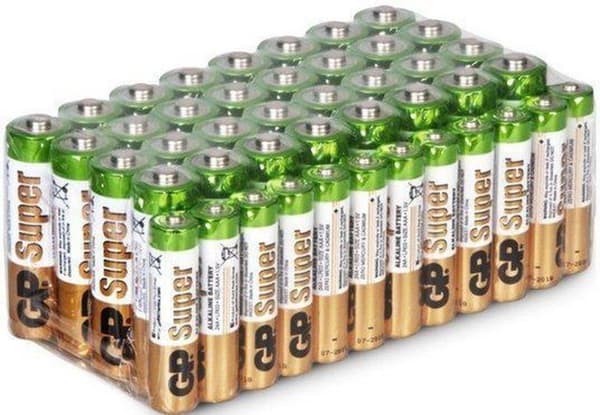 GP Batterier Batterisæt AAA, AA 44 stk.