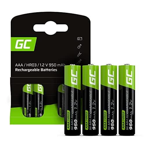 Green Cell HR03 - Akku 4 x AAA - NiMH - (ladattava) - 950 mAh (GR03)