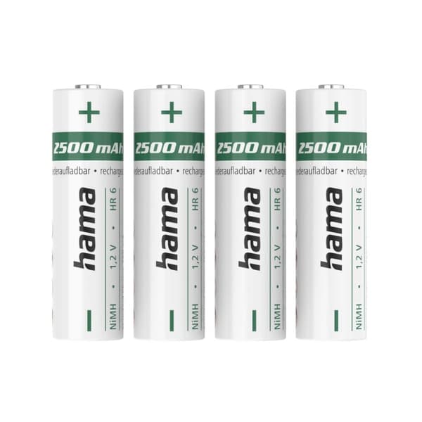 Hama 00223531 Husholdningsbatteri Genopladeligt batteri AA Nikkel-metalhydrid (NiMH) (00223531)