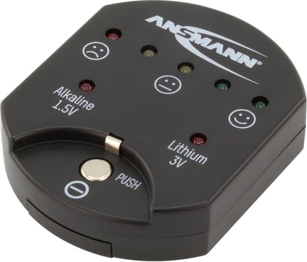 Ansmann 1900-0035 Sort power / batteri tester
