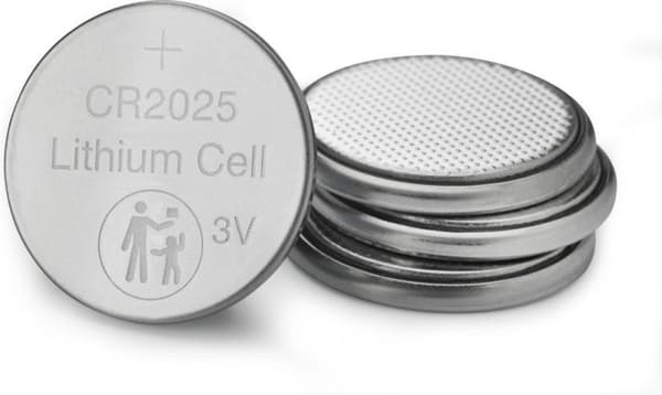 Verbatim Lithium batteri Knapcelle CR2025 3V 4x(#49532)