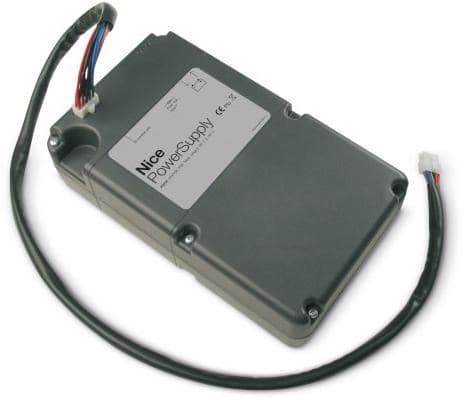 Nice PS224 24v 7.2Ah nødbatteri - med indbygget ladekort