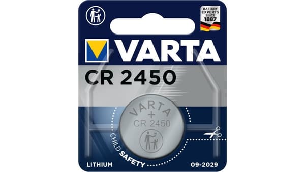 VARTA CR2450 (6450) litiumbatteri