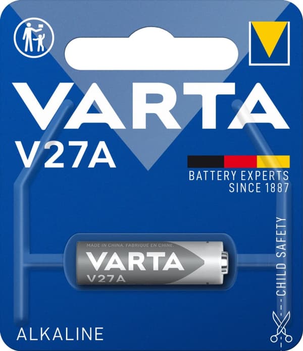 82-563# Alkalisk batteri v27a Varta