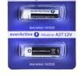 Miniatyrbillede 3 af 4: 5 x alkaliske batterier everActive 27A 12V - blisterpakning med 5 stk.