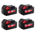 Miniatyrbillede 2 af 2: Batteripakke, 8000mAh, CE-certificeret,4Pcs 8000mAh