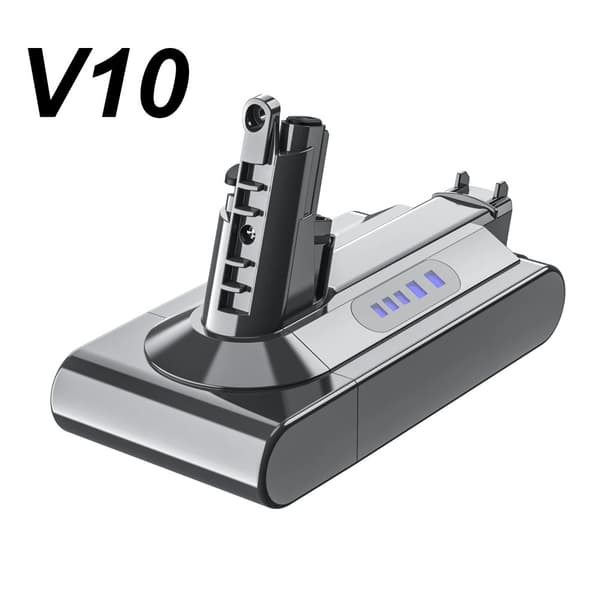 Uppladdningsbart batteri, 6,0 Ah kapacitet, Li-Ion-teknologi,1P 6.0ah V10 Batteri, 21.6V