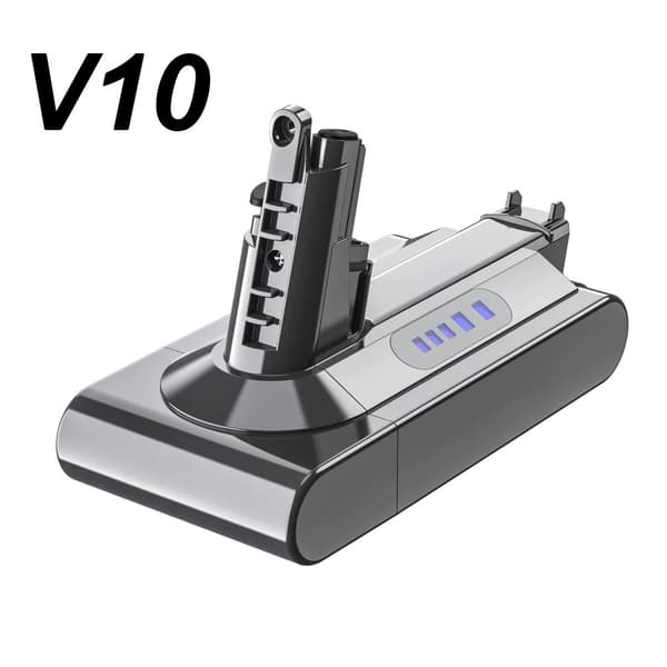 Uppladdningsbart batteri, 6,0 Ah kapacitet, Li-Ion-teknologi,1P 6.0ah V10 Batteri, 21.6V