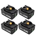 Miniatyrbillede 1 af 2: 18V batteri, 6Ah kapacitet, forbedrede sikkerhedsfunktioner,4 batteri 6.0Ah