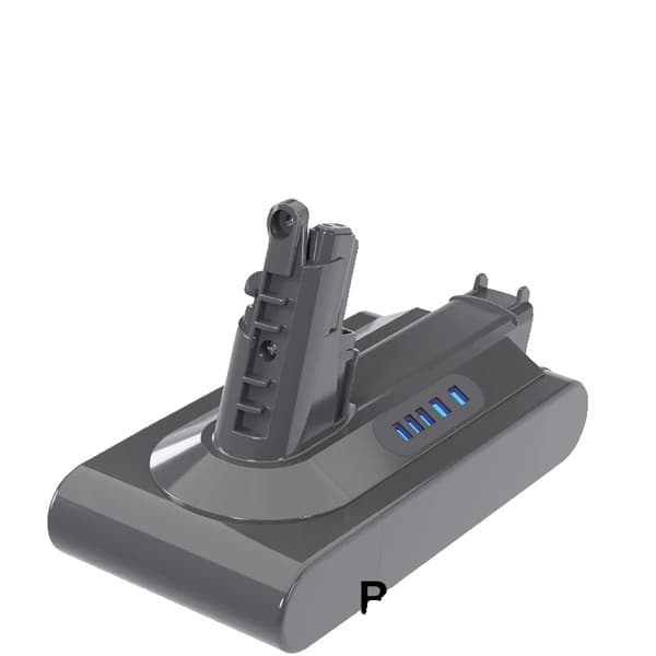 Uppladdningsbart Dammsugarbatteri, 6000mAh Kapacitet, Li-ion Teknik,v10