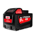 Miniatyrbild 2 av 2: Uppladdningsbart litiumjonbatteri, 18V 9000mAh kapacitet, avancerade säkerhetsfunktioner,25A, 1st 9.0