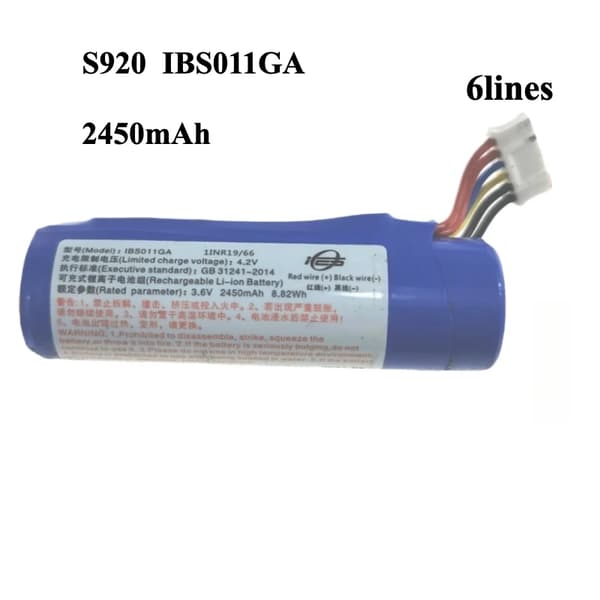 A910 A930 Batteri, 3350mAh Kapacitet, Genopladelig,S920 IBS011GA 6linjer