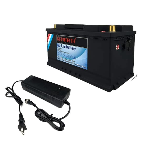 Lithium-jernfosfatbatteri, inkluderet BMS, forskellige kapaciteter,12V 100AH-352mm