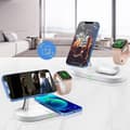 Miniatyrbild 8 av 9: 3-i-1 QI induktiv laddare T268 för Apple iPhone/AirPods/Watch
