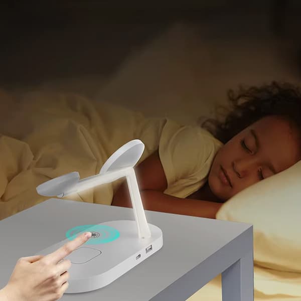 3-i-1 QI induktiv laddare T268 för Apple iPhone/AirPods/Watch