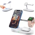 Miniatyrbild 1 av 9: 3-i-1 QI induktiv laddare T268 för Apple iPhone/AirPods/Watch
