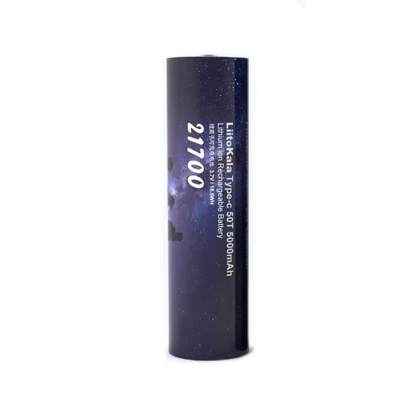 Liitokala 50T Type-C konveks plus 3,7V 5000mAh 21700 batteri
