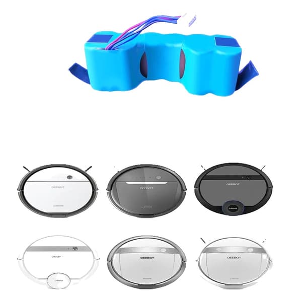 Batteripakke til Ecovacs Deebot, 3500mAh kapacitet, NI-MH teknologi,3500mAh