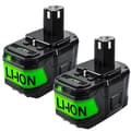 Pikkukuva 1 / 2: Ryobi 18V Vaihtobatteri, Saatavana 6000mAh ja 9000mAh, Li-ion Teknologia,2 kpl 9,0 Ah