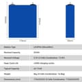 Miniatyrbillede 2 af 2: Lifepo4 Battericeller, 52Ah / 202Ah Kapacitet, 3000-3500 Cyklusser,DLK3 202A