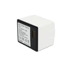 Miniatyrbillede 1 af 2: Li-ion genopladeligt batteri, 2440mAh kapacitet, kompatibelt med Arlo Pro og Pro 2,1 stk 2440mAh