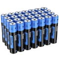 Miniatyrbillede 1 af 2: Genopladeligt Lithium AAA-batteri, 1100mWh kapacitet, 1,5V udgang,28PC batteri