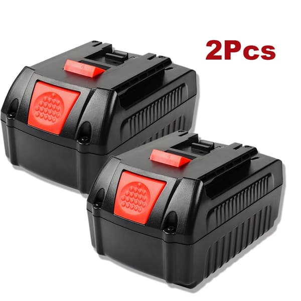 Li-ion batteri, 6000mAh kapacitet, 18V spænding,2 stk 6,0 Ah batteri