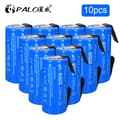 Miniatyrbillede 2 af 2: PALO 32700 LiFePO4-batteri, 7200mAh kapacitet, 3,2V spænding,10 stk