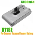 Miniatyrbillede 2 af 2: Batteriudskiftning til Dreame støvsuger, 5000mAh kapacitet, Li-Ion teknologi,V11SE-5000mAh