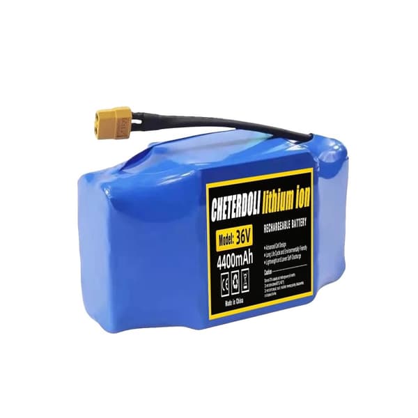 36V Litiumuppladdningsbart batteri, kompakt design,4400mAh