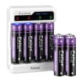 Miniatyrbillede 2 af 2: Genopladeligt AA-batteri, 3000mWh kapacitet, 3A maks. strøm, 4 stk. sæt,1.5V, 8stk batteri SÆT-a