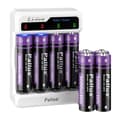 Miniatyrbillede 1 af 2: Genopladeligt AA-batteri, 3000mWh kapacitet, 3A maks. strøm, 4 stk. sæt,1.5V, 8stk batteri SÆT-a