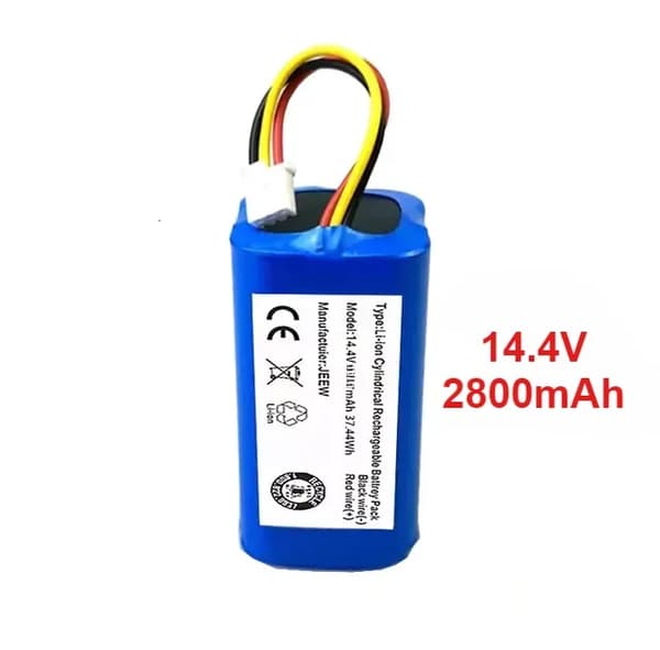 Robotdammsugare Batteri, 14.4V, 3500mAh Kapacitet,14,4V 2800mAh