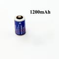 Miniatyrbillede 2 af 2: ER14250S Lithiumbatteri, 800mAh kapacitet, genopladelig, 3.6V spænding,SL-550 ER14250S