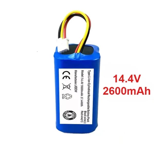 Robotstøvsuger Batteri, 14.4V, 3500mAh Kapacitet,14,4V 2600mAh