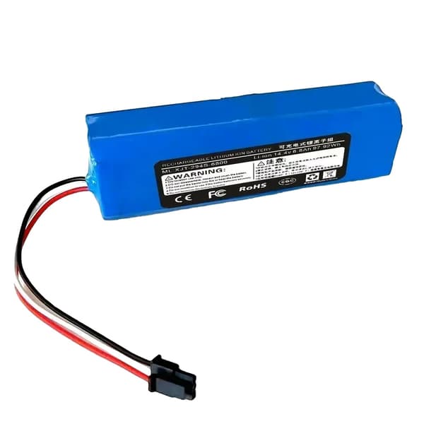 Genopladeligt Li-ion batteri, 6800mAh kapacitet, 14.4V spænding,1 stk 6800mAh, 14,8V