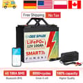 Miniatyrbillede 2 af 2: LiFePO4-batteri, 12V 100Ah kapacitet, holdbar cyklusliv,12V 100AH L229