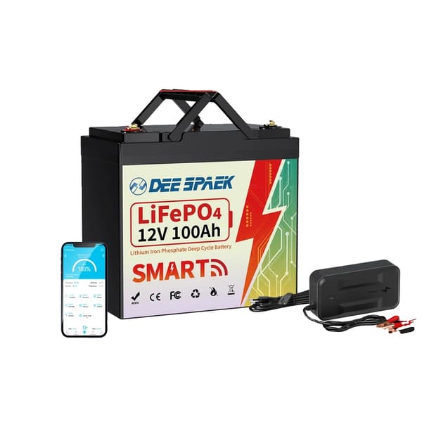 LiFePO4-batteri, 12V 100Ah kapacitet, holdbar cyklusliv,12V 100AH L229