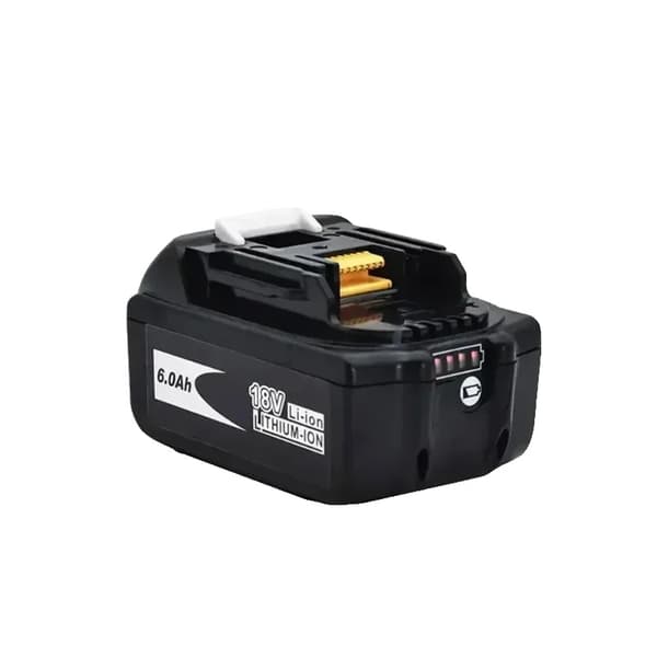 18V batteri, 6000mAh kapacitet, Li-Ion type, letvægts 600g,1STK