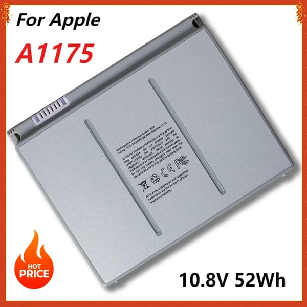 Laptopbatteri til Apple MacBook Pro 15", 4400mAh kapacitet, Li-Polymer teknologi,4400mAh