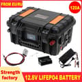 Miniatyrbillede 2 af 2: 12V LiFePO4-batteri, 100AH kapacitet, vandtæt kasse,CS120AH lifepo4 PD