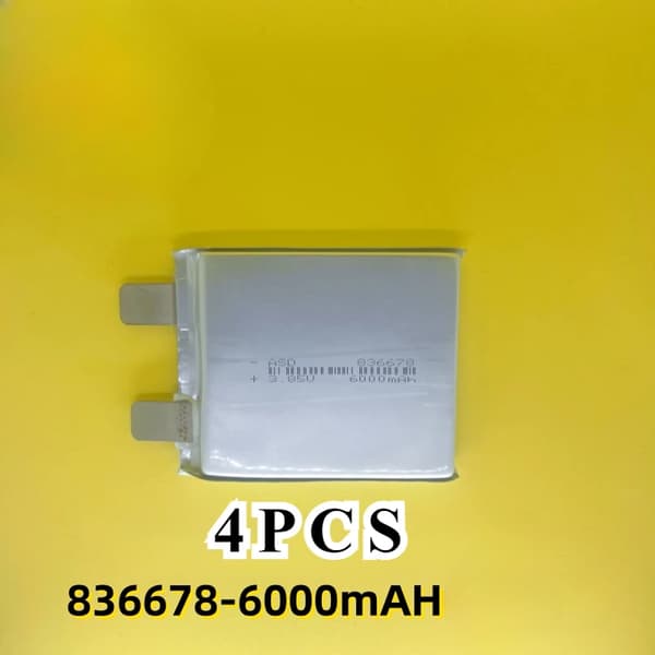 Lentopatteria DJI Phantom 4: 6000mAh kapasiteetti, Li-Polymer-teknologia,4 kpl 836678 6000 mAh