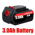 Miniatyrbillede 2 af 2: Black Decker Lithium-Ion Batteri, 20V, 3000mAh Kapacitet,1 stykke 3.0Ah