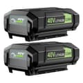Miniatyrbild 1 av 2: Ersättningsbatteri för Roybi OP40201, 3500mAh, 40V Litium-Ion,2Pack 3500mAh